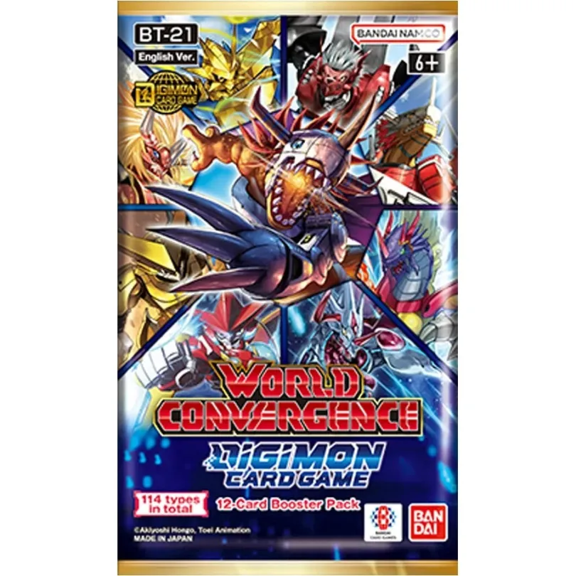 Digimon Card Game - World Convergence BT21 Booster