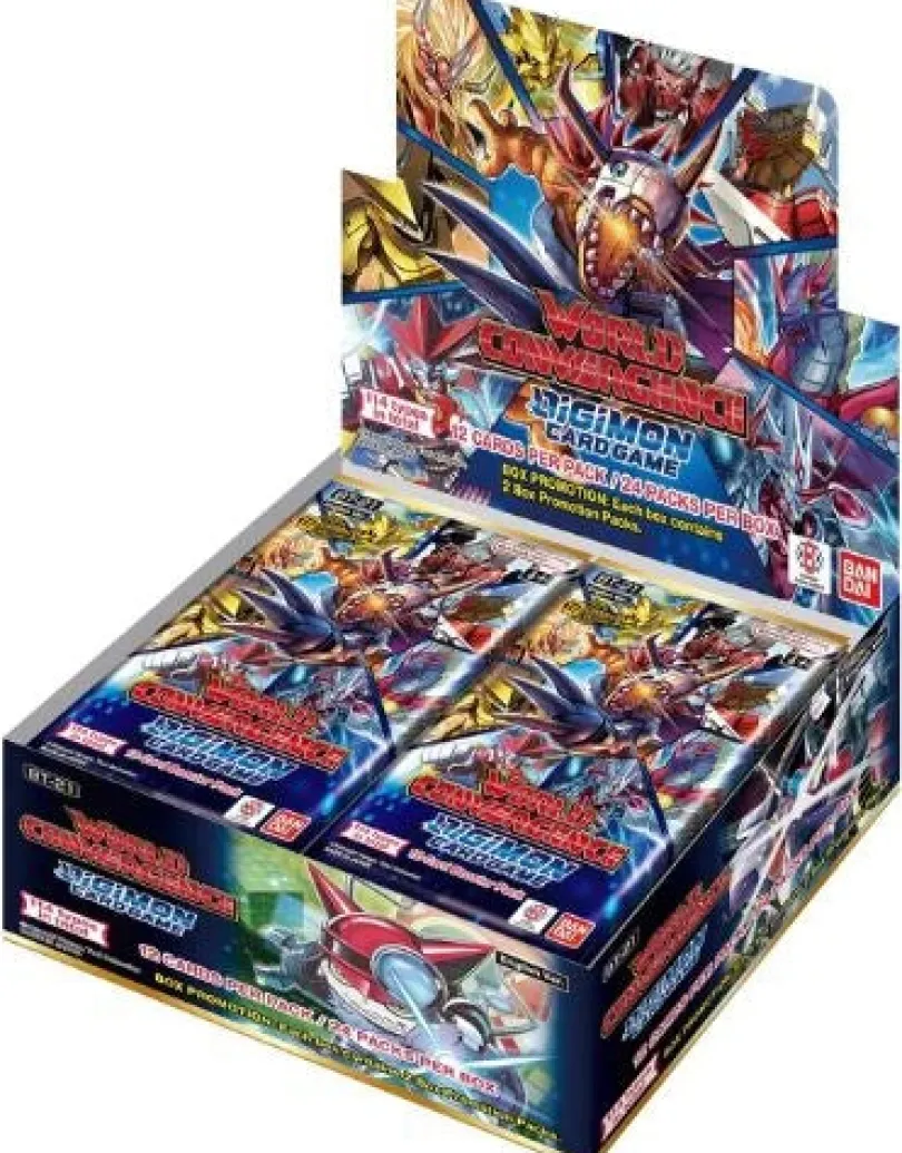 Digimon Card Game - World Convergence BT21 Booster Display (24 Packs)
