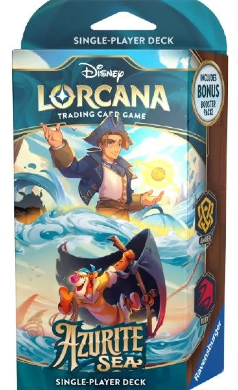 Disney Lorcana TCG: Azurite Sea - Starter deck - Ruby/Amber