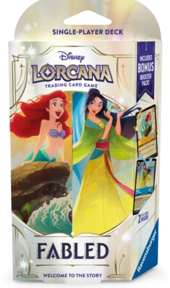 Disney Lorcana TCG: Fabled Starter Deck - Ariel & Mulan