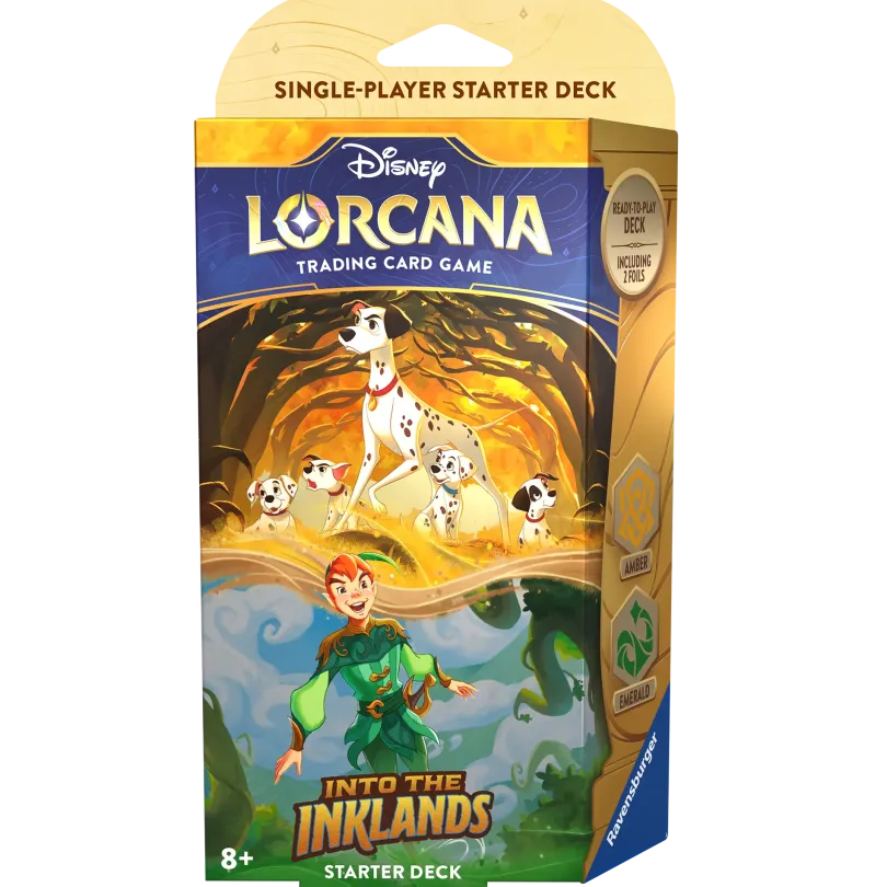 Disney Lorcana TCG: Into the Inklands - Starter deck - Pongo & Peter Pan