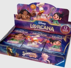 Disney Lorcana Tcg Shimmering Skies Booster Pack Display 24 Boosters