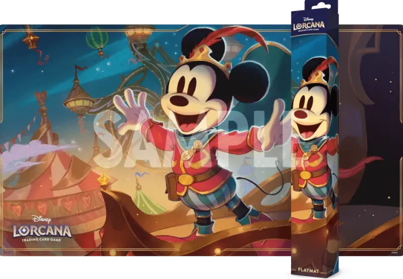 Disney Lorcana Tcg Whispers In The Well Playmat Mickey Mouse Disney Lorcana