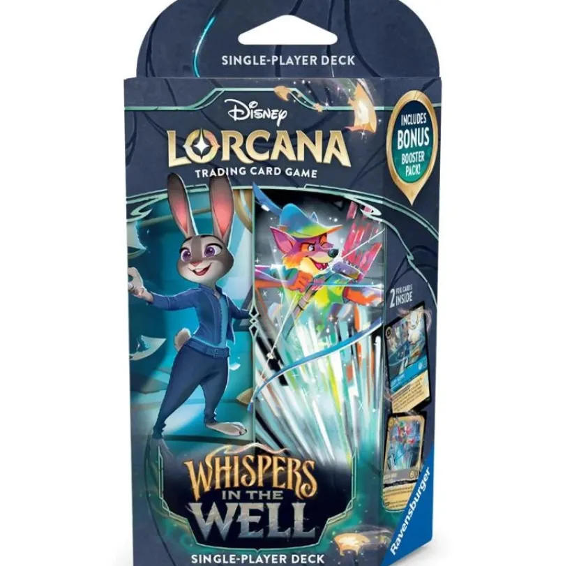 Disney Lorcana TCG: Whispers in the Well Starter Deck - Judy Hopps & Robin Hood