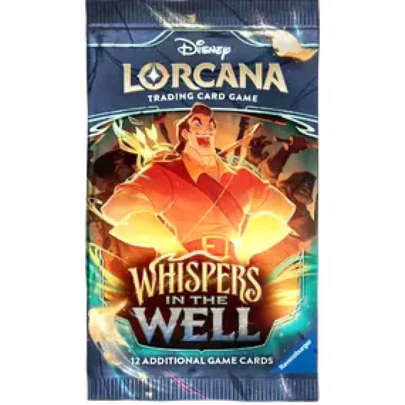 Disney Lorcana Tcg Whispers In The Well Booster Pack Disney Lorcana