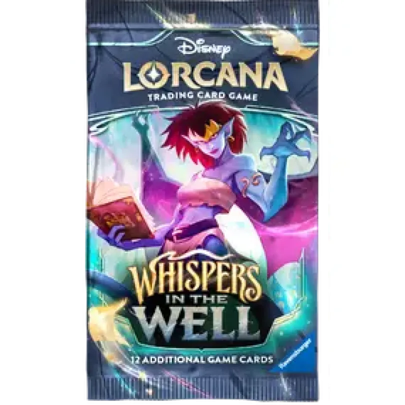 Disney Lorcana Tcg Whispers In The Well Booster Pack Disney Lorcana