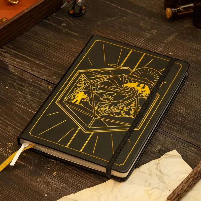 DnD 5e Player Journal Black
