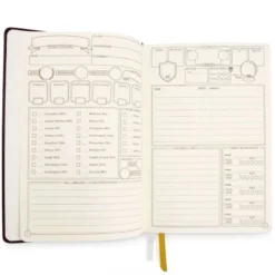 DnD 5e Player Journal Black