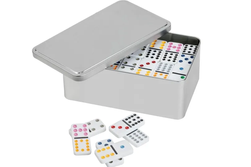 Domino, double 12, in metal box¨(3628)