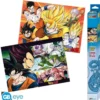 DRAGON BALL - Set 2 Chibi Posters - Saiyans (52x35 cm)