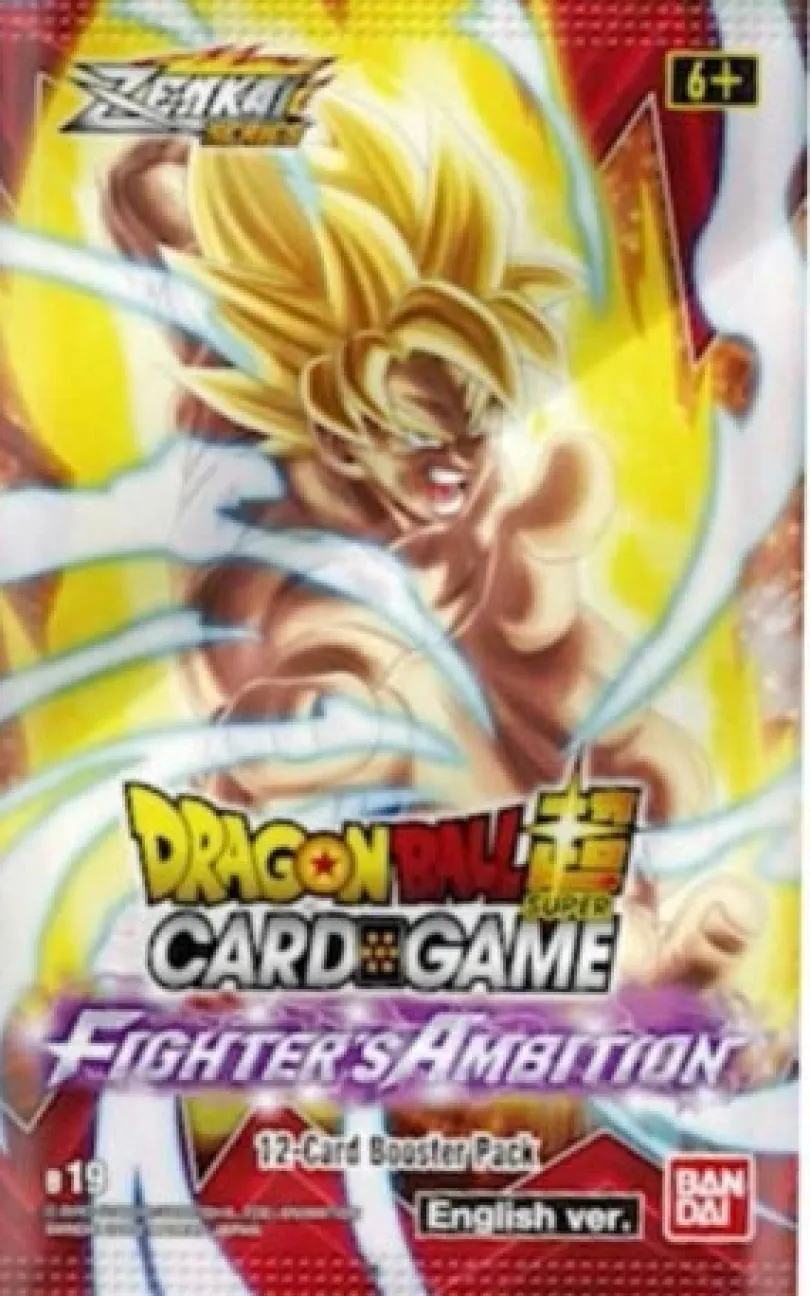 Dragon Ball Super Card Game - Zenkai Series Set 02 B19 Fighter's Ambition Booster