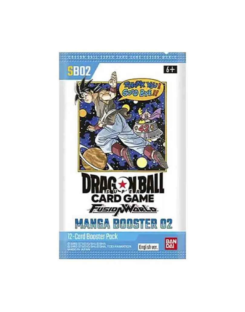 Dragon Ball Super TCG Fusion World Manga (SB-02) Booster
