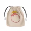 Dragon Beige & multicolor Dice Bag