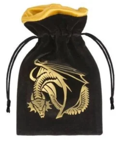 Dragon Dice Bag black & golden