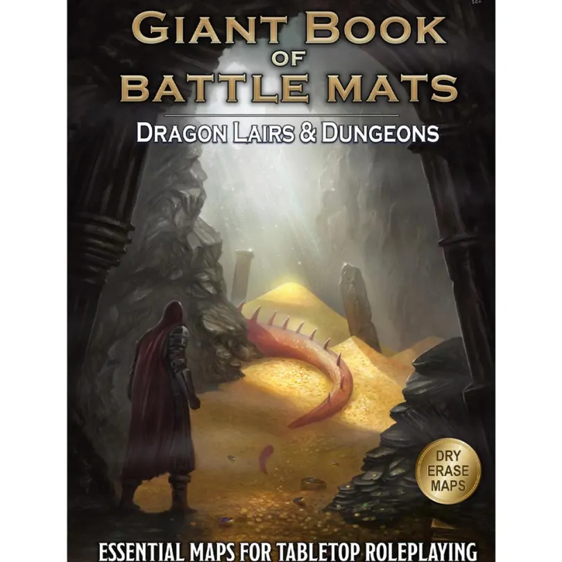 Dragon Lairs & DungeonsA Giant Book of Battle Mats
