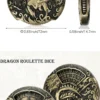Dragon Roulette Dice Bronze