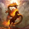Dragon Shield Art Playmat - Fire Horse 2026