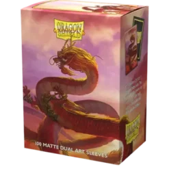 Dragon Shield Art Sleeves - Standard size - Matte Dual - Year of the Wood Dragon (100 Sleeves)
