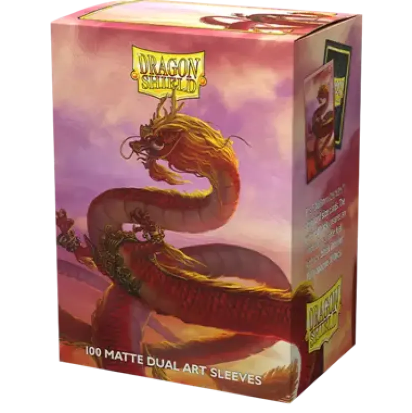 Dragon Shield Art Sleeves - Standard size - Matte Dual - Year of the Wood Dragon (100 Sleeves)