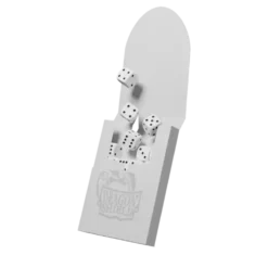 Dragon Shield Cube Shell - White