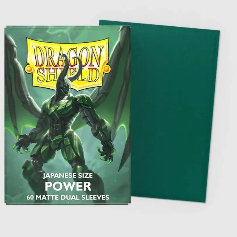 Dragon Shield Dual Matte Japanese Size Sleeves Power Dragon Shield