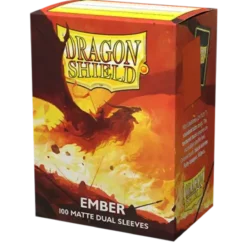 Dragon Shield Dual Matte Sleeves Ember Alaric Revolution Kindler 100 Sleeve Dragon Shield