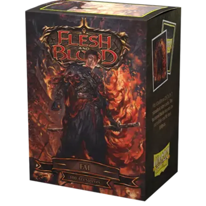 Dragon Shield Flesh And Blood Uprising Matte Art Sleeves Fai 100 Sleeves Dragon Shield