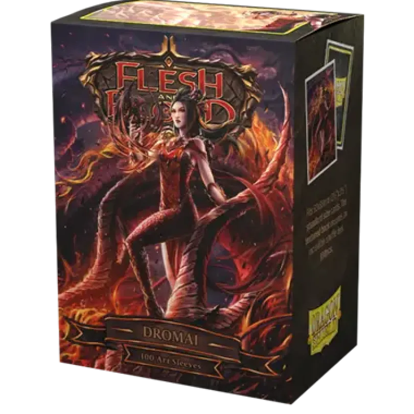 Dragon Shield Flesh and Blood Uprising - Matte Art Sleeves Dromai (100 Sleeves)