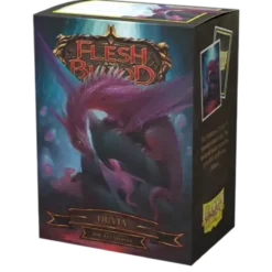 Dragon Shield Flesh and Blood License Standard Art Sleeves - Ouvia (100 Sleeves)