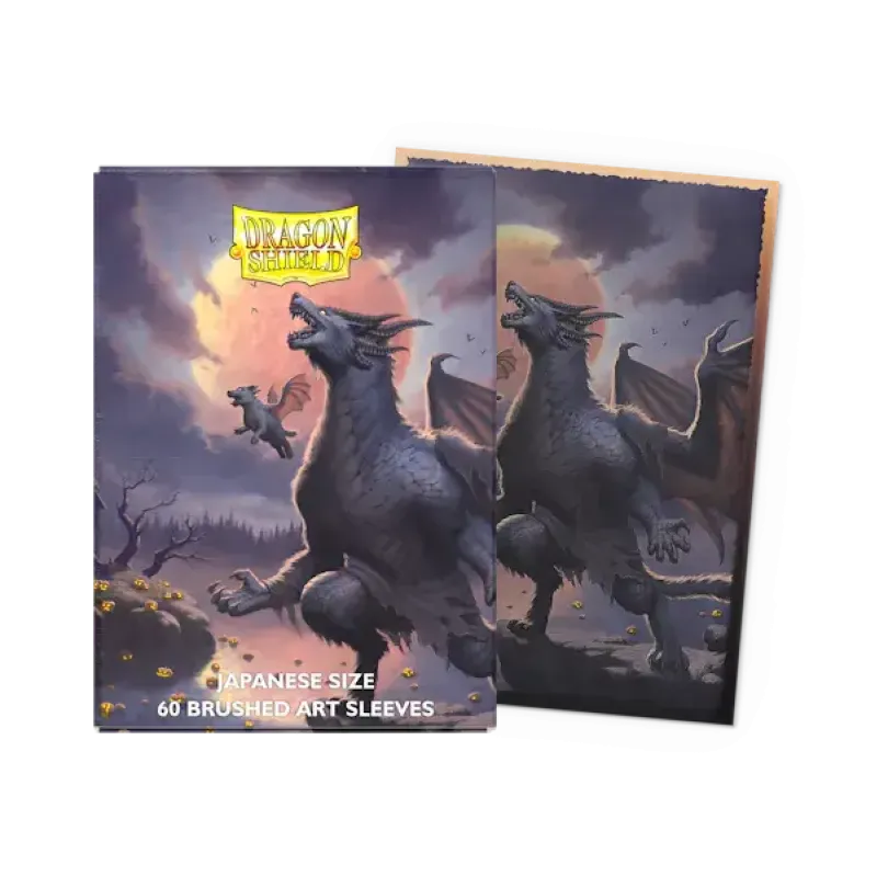 Dragon Shield Japanese size Brushed Art Sleeves - Halloween 2023