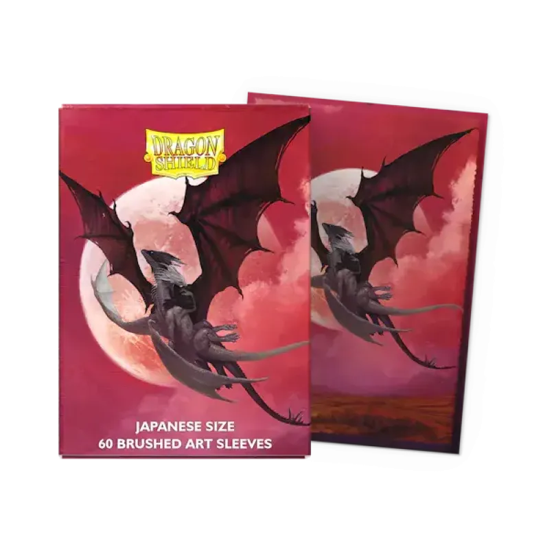 Dragon Shield Japanese size Brushed Art Sleeves - Valentines 2024