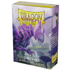 Dragon Shield Japanese size Dual Matte Sleeves - Orchid 'Emme' (60 Sleeves)