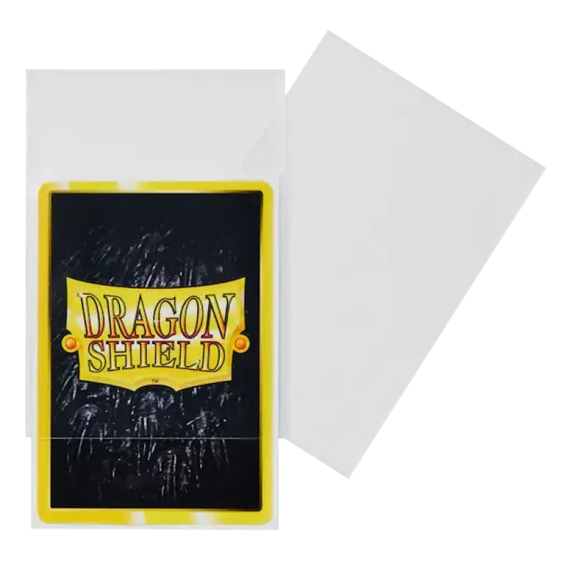 Dragon Shield Japanese Size Matte Outer Sleeves - Clear