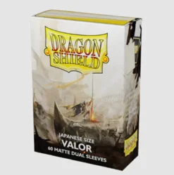 Dragon Shield Japanese size Matte Dual Sleeves - Valor (60 Sleeves)