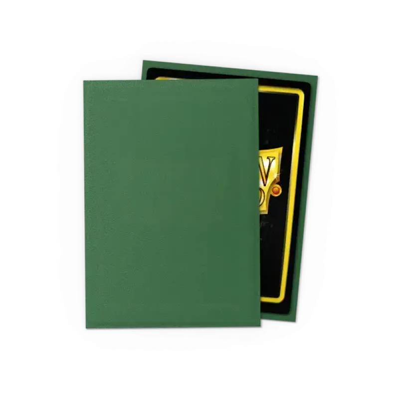 Dragon Shield Japanese Size Matte Sleeves Forest Green Dragon Shield