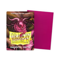 Dragon Shield Japanese Size Matte Sleeves - Magenta