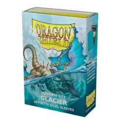 Dragon Shield Japanese size Matte Dual Sleeves - Glacier Miniom (60 Sleeves)