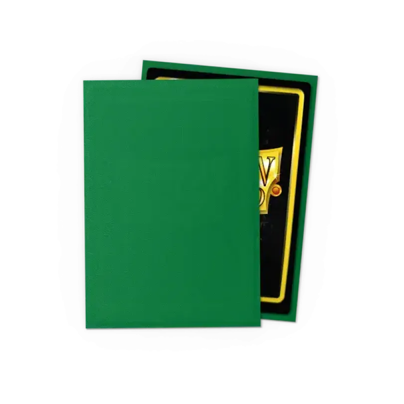 Dragon Shield Japanese Size Matte Sleeves - Emerald