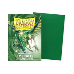 Dragon Shield Japanese Size Matte Sleeves - Emerald