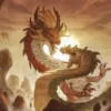 Dragon Shield Playmat + Tube - Wood Snake 2025