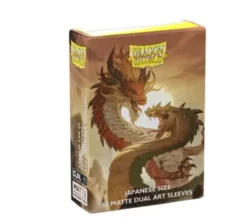 Dragon Shield Sleeves - Japanese size - Matte Dual Art - Wood Snake 2025