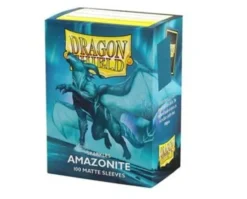 Dragon Shield Sleeves Matte Standard Size Amazonite 100 Sleeves Dragon Shield