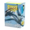 Dragon Shield Sleeves – Standard Size – Matte Dual – Sky Blue & Silver (100 Sleeves)