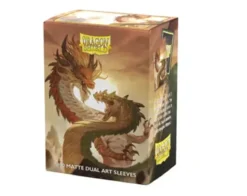 Dragon Shield Sleeves - Standard size - Matte Dual Art - Wood Snake 2025