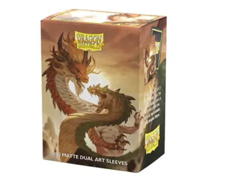 Dragon Shield Sleeves - Standard size - Matte Dual Art - Wood Snake 2025