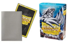 Dragon Shield Small Sleeves - Japanese Matte Silver (60 Sleeves)