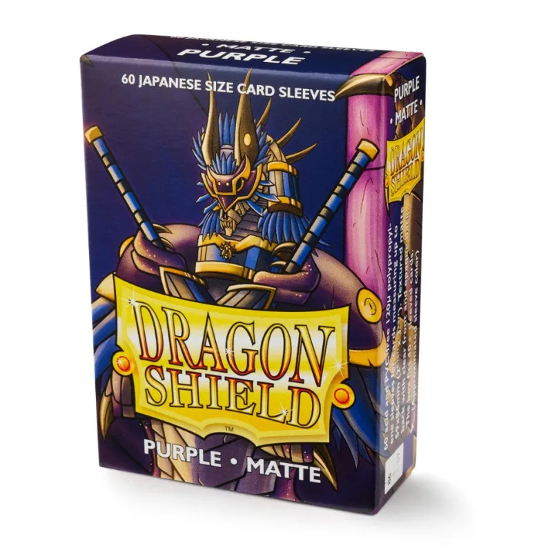 Dragon Shield Small Sleeves - Japanese Matte Purple (60 Sleeves)