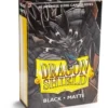 Dragon Shield Small Sleeves - Japanese Matte Black (60 Sleeves)