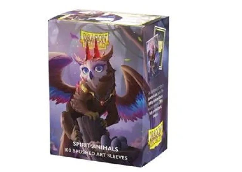 Dragon Shield Standard Dual Art Sleeves The Dragowlis 100 Sleeves Dragon Shield