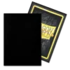 Dragon Shield Standard Matte Black Outer Sleeves Dragon Shield